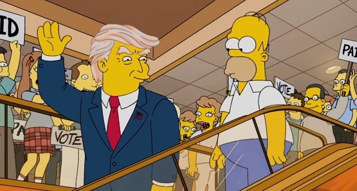 ŞOK: Trampın prezident olacağını 2000-ci ildə `Simpsonlar` göstərmişdi – VİDEO